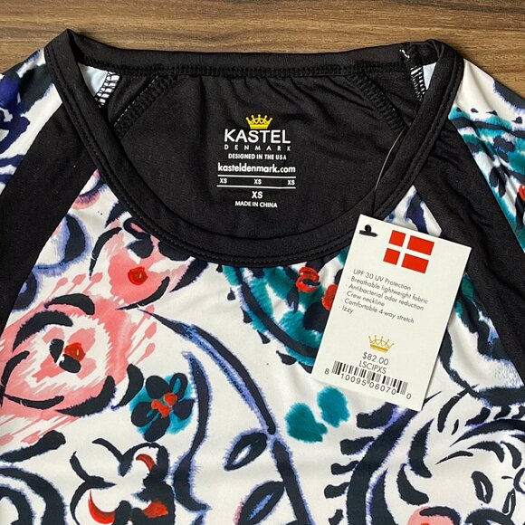 Kastel Denmark Women's Sun Shirt - Teal Paisley - XS - Picture 2 of 3